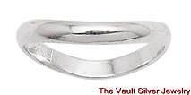 3mm Sterling Silver Comfort Fit Thumb Ring Plain Band