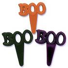 HALLOWEEN BOO Cupcake Picks Decorations Cake Toppers Decorations 
