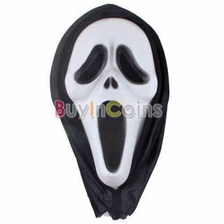 Ghost Scream Face Mask Costume Party Dress Halloween