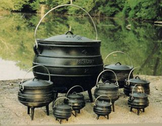 Cauldron Cast Iron Kettle Large Cast Iron 15 Gallon Size 20 Wiccan