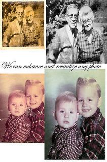 Photo Restoration Bring new Life to your Old Photos Special 