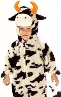 Kids Plush Moo Cow Cute Farm Animal Halloween Costume