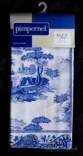 SPODE BLUE ITALIAN NAPKINS PACK OF 4 BY PIMPERNEL