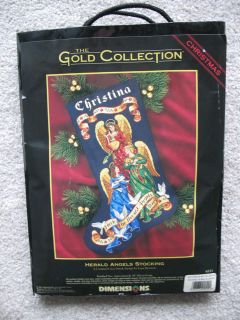 Dimensions Gold counted cross stitch kit #8531   Herald Angels 