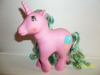   G1 My Little Pony MLP Unicorn Candy Cane SUGAR SWEET COTTON CANDY