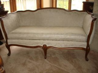 Ethan Allen 57 loveseat French country style