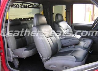   Silverado Sierra Crew Cab Leather Seat Covers Custom Interior NEW