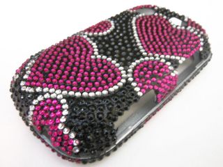 BLING DIAMOND PHONE COVER CASE SAMSUNG MESSAGER TOUCH R630 CRICKET 