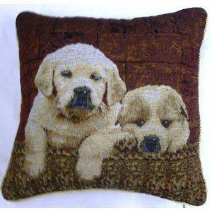 Tapestry Cushion Cover in Puppies/Dogs or Cats/Kittens design ***FREE 