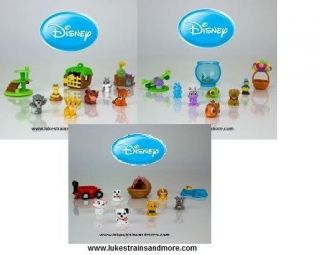 Girls Squinkies Tiny Toys Disney Pets n Pals Lot 2 Lion King Nemo Lady 