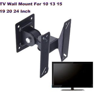 Tilt Swing Arm TV Wall Mount For 10 13 15 19 20 24 inch