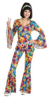 60s 70s Hippie Bell Bottom Outfit Halloween Costume