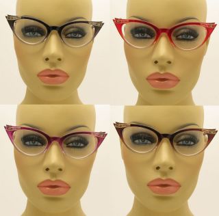 vintage cat eyeglasses in Eyeglasses