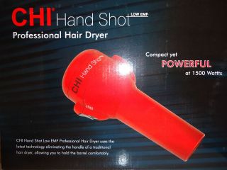 CHI HAND SHOT LOW EMF PROFESSIONAL HAIR DRYER