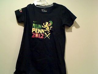 Nike Slim Fit Womens 2012 Penn Relays Jamaica Shirt Small