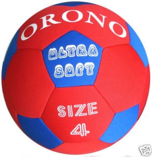 NEW CLOTH COVERED ULTRA SOFT SOCCER BALL SIZE 4