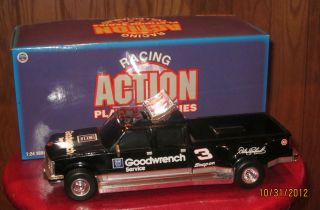 1996 DALE EARNHARDT SR #3 GM GOODWRENCH ACTION PLATINUM 1/24 DUALLY 