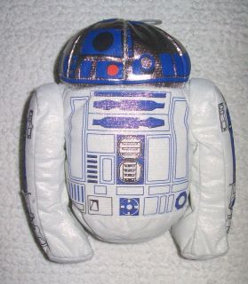 NEW Star Wars Buddies R2 D2 Robot Bean Bag Toy 1997 Kenner 5.5 