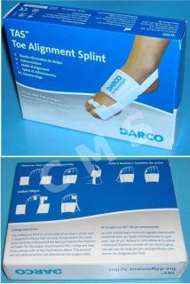 DARCO TAS Toe Alignment / Bunion Splint Genuine New Original Box 