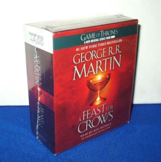 George RR Martin Audio CD Game Of Thrones 4 A Feast For Crows 