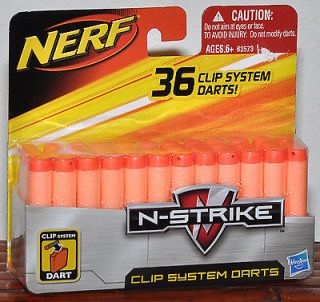 NERF N Strike Clip System Darts 36 count use in Longstrike, Recon 