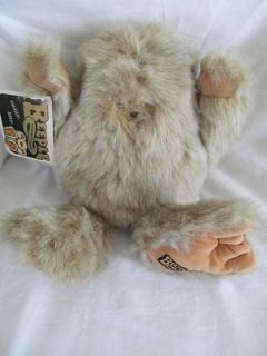 Vintage Beeple Fuzzy Stuff Animal Plush Toy Big Foot Yeti