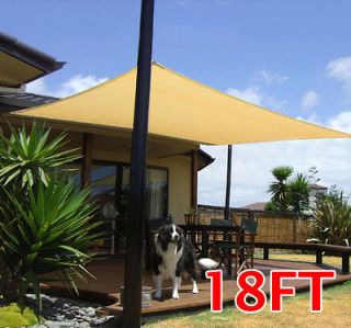 Newly listed 18 FT Outdoor Square Patio Sun Shade Sail Canopy Portable 