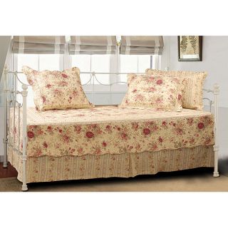   Rose 5 piece Daybed Cover Set   Antique Rose 5 Piece Daybed Set