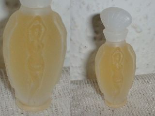 ETHERE Eau de Parfum Mini Vicky Tiel .17 oz Collectible Frosted Glass 