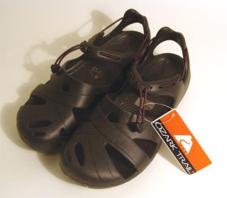 Mens Sandals Ozark Trail Wal Mart Brand Black Size 7
