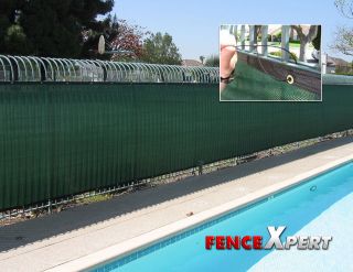   Windscreen Fence Screen Mesh Slat Privacy Fabric Premium Fence Cover