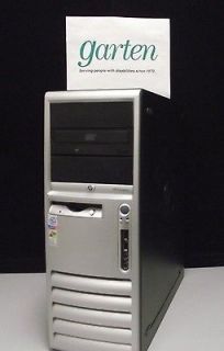 HP dc7100 CMT~3.2 GHz P4 HT~2GB/80GB​~Computer~NO Operating System