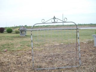47 Garden Antique Trellis or Country Fence Gate