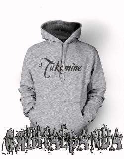 Grey Hoodie with Black Takamine Guitar Logo   LTD Acoustic Electro 