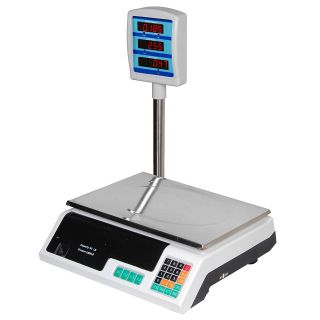 60 LB Computing Counting Deli Food Meat Digital Scale Kitchen Fruit 