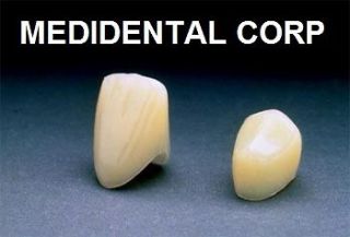 Dental Polycarbonate Temporary Crowns Medidental Corp Choose Your Size 