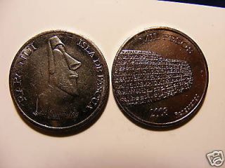 1000 peso coin in North & Central America