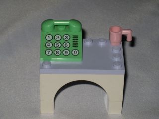 Lego Belville Green Telephone Table Parts Pieces