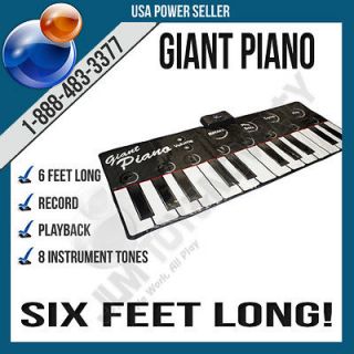 Large 6 Foot 24 Key Floor Mat Piano Keyboard Dance Pad
