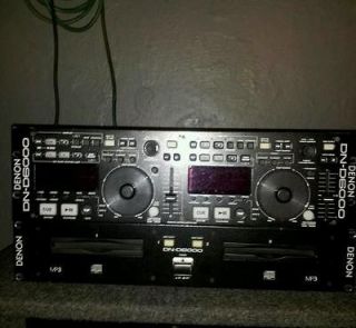 Denon DN D 6000 dj dual CD player