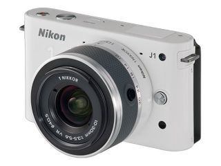 Nikon J1 10.1 MP Digital Camera   Black (Kit w/ VR 10 30mm and VR 30 