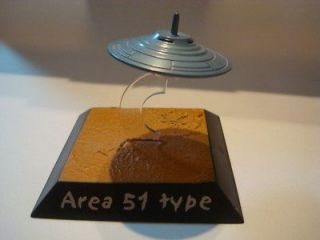 Area 51 UFO Bob Lazar Metal Diecast Model