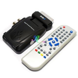S5G New Digital Set Top Box Mini Scart TV Tuner HD DVB T Freeview 