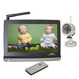 4GHz A/V Wireless Night Camera 7 LCD Baby Monitor