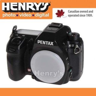 PENTAX K 5 16.3MP DIGITAL SLR CAMERA BODY/OPEN BOX/3 YEAR WARRANTY/$1