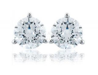 carat diamond stud earrings in Diamond