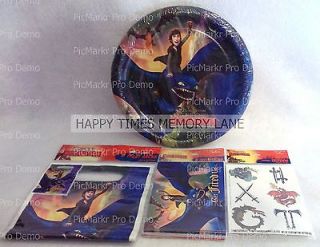 HOW TO TRAIN YOUR DRAGON PARTY SUPPLIES   PLATES, TATTOOS, INVITATIONS 