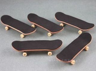   Wooden Deck 96mm Long Fingerboard Skateboards Children Xmas Gift D43K