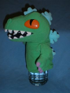 Rugrats Green Dinosaur REPTAR 9 Hand Puppet Mattel 1998 Nickelodeon 