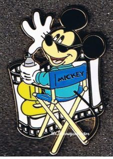 Disney DSF Pin Character Directors Chair ~ Mickey Mouse LE